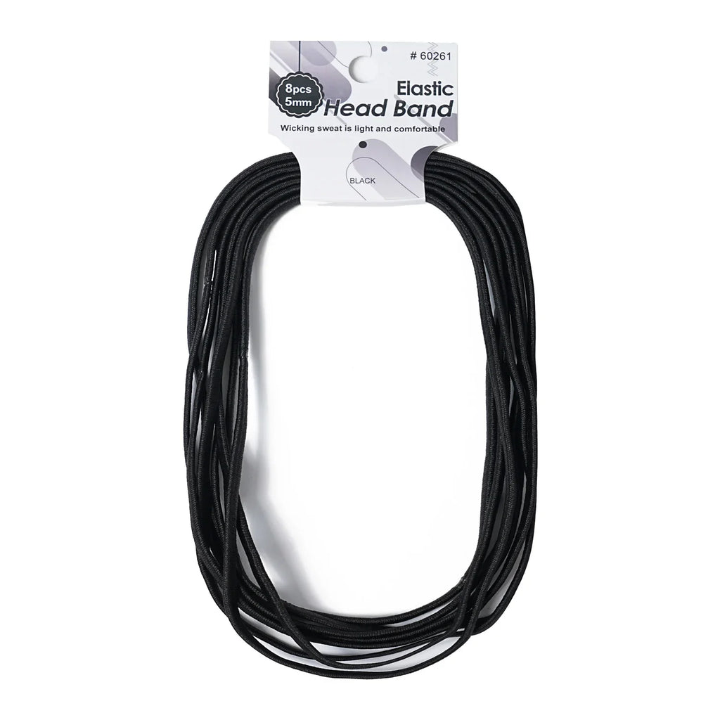 6/8PCS Unisex Sports Elastic Thin Headband Non-Slip Women Men Yoga Hair Bands Sweatband Football Running Biking Sports Hairband