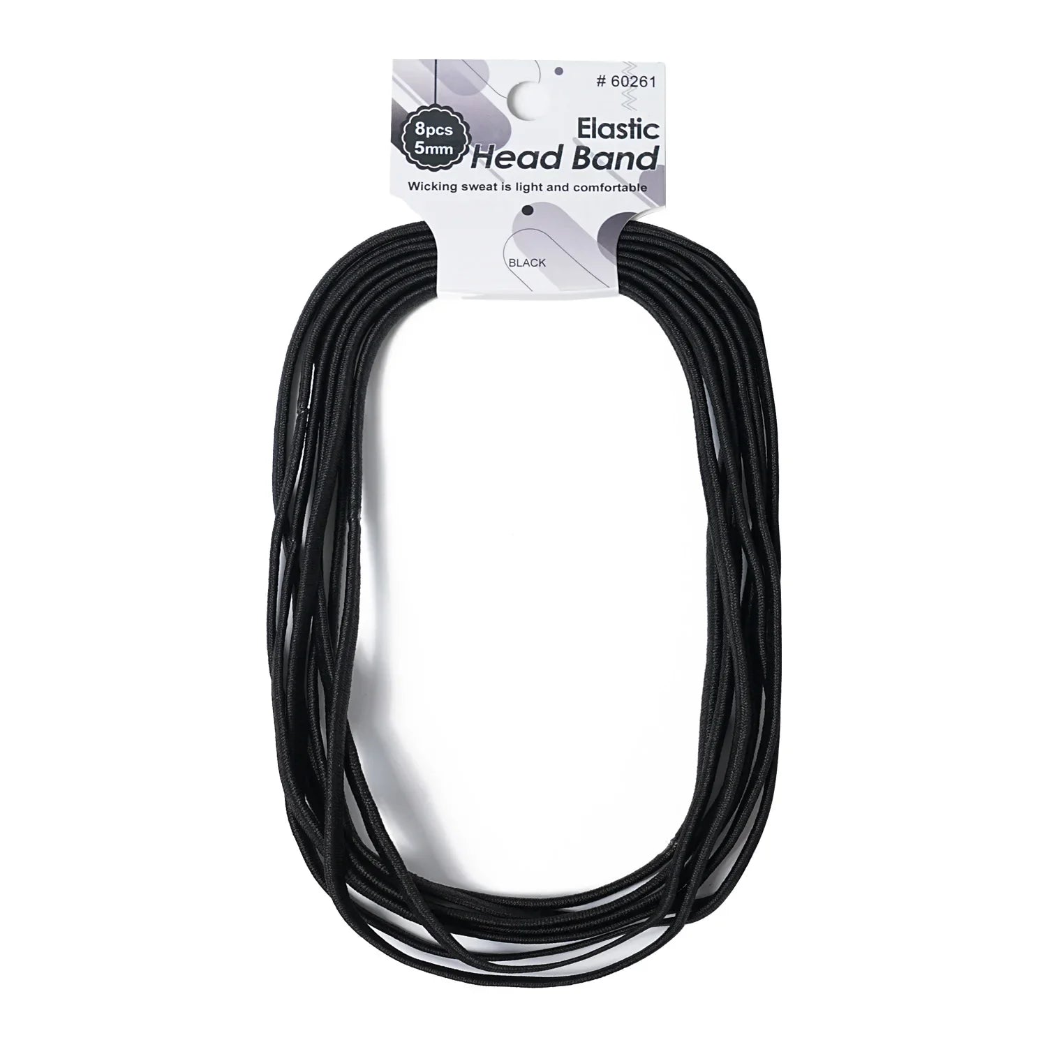 6/8PCS Unisex Sports Elastic Thin Headband Non-Slip Women Men Yoga Hair Bands Sweatband Football Running Biking Sports Hairband