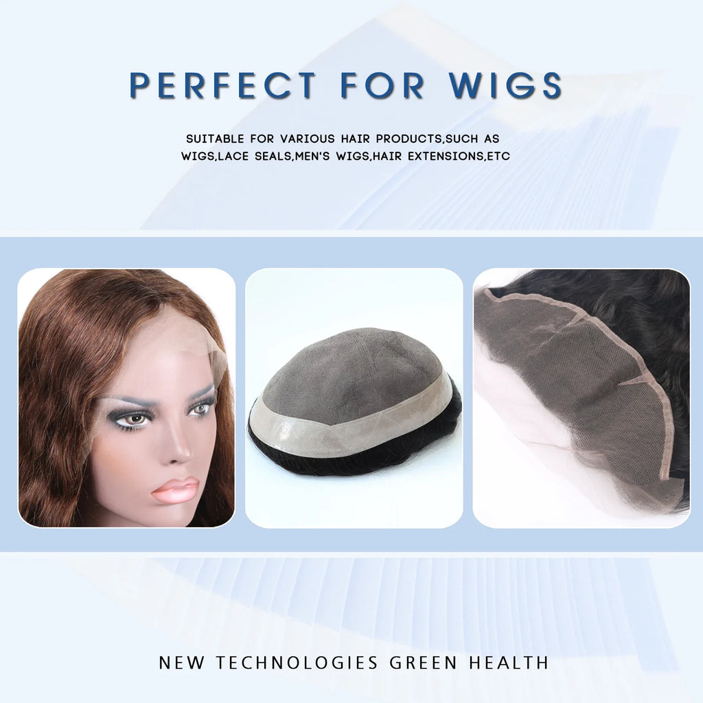 72pcs/lot White Ultra Hold Wig Double Sided Tape For Toupee/Lace Wig Hair Adhesive Tape