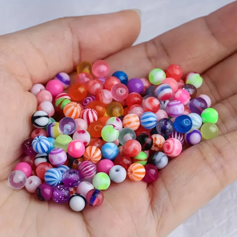 10/50/100pcs Men's Acrylic Round Balls Assorted Varieties Suitable For DIY Piercing Jewelry Such Earrings/Tongue/Navel Rings