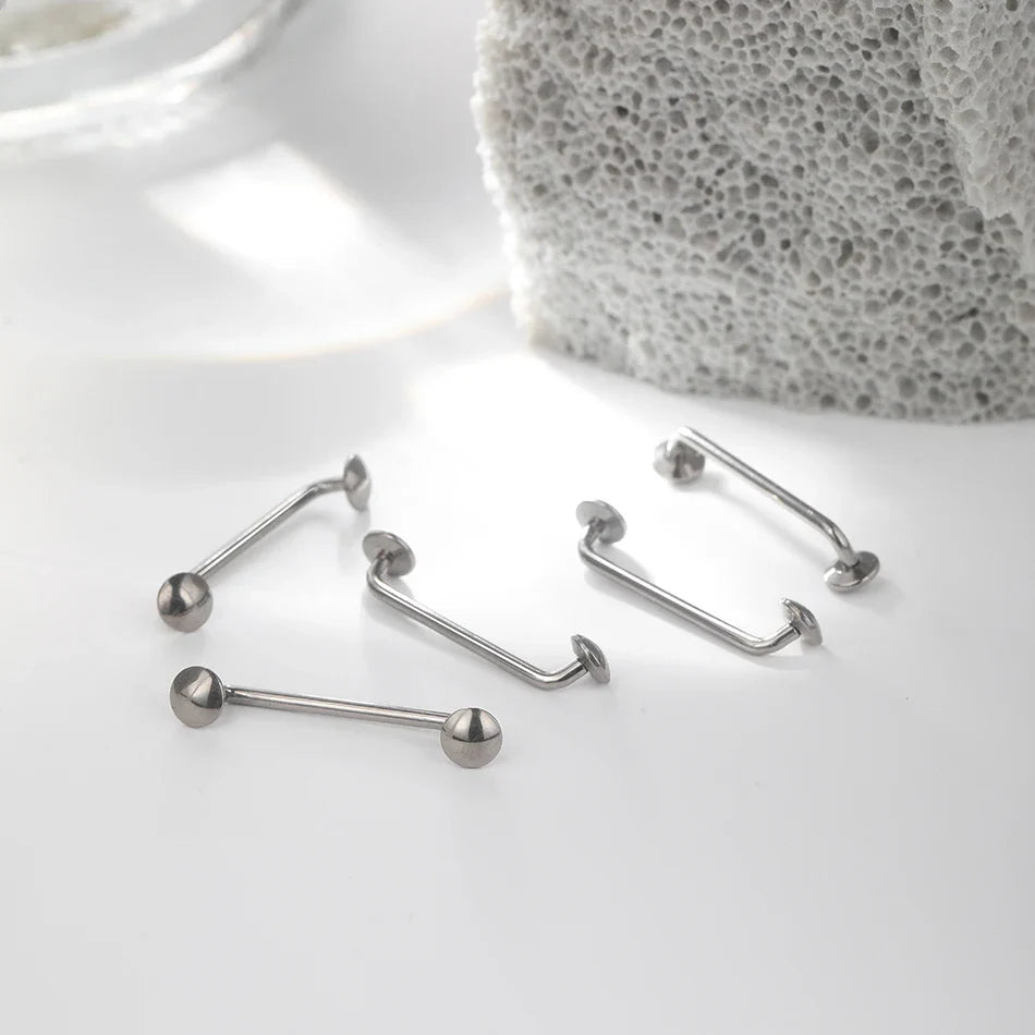 1Pc G23 Titanium Micro Dermal Piercing Crystal Dermal Anchor Piercing Top Internal &External Skin Diver Surface Piercing Jewelry