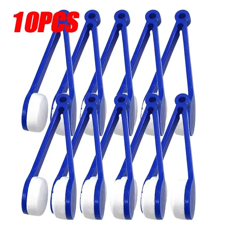 10/5/1pcs Portable Multifunctional Glasses Cleaning Rub Eyeglass Sunglasses Spectacles Microfiber Cleaning Brushes Wiping Tools