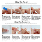 10pcs Ballet Acrylic Long Stiletto Black Glitter Sweet Cool Artificial Nails with Glue Handmade False Nails Y2k Stick on Nails