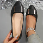 2024 Women Trend Flat New Casual Lightweight Office Dress Shoes Women Baotou Slip on Comfortable Elegant Loafers Shoes for Women