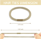 30PCS Boho Hair Ties for Women Elastic Hair Tie Bracelet Fashion Hair Bands No Damage Hair Ties Ponytail Holder for Thin Thick H