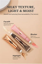BEAUTY GLAZED 7 Colors Liquid Blush Stick Highlighter Multi Functional Make Up Pen Lip Cheek Waterproof Lasting Cosmetic