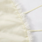 BKLD Sexy Temperament Fluffy Tops For Women High Street Y2K Nightclub Outfits Faux Fur Backless Lacing Solid 2025 Vest Waistcoat