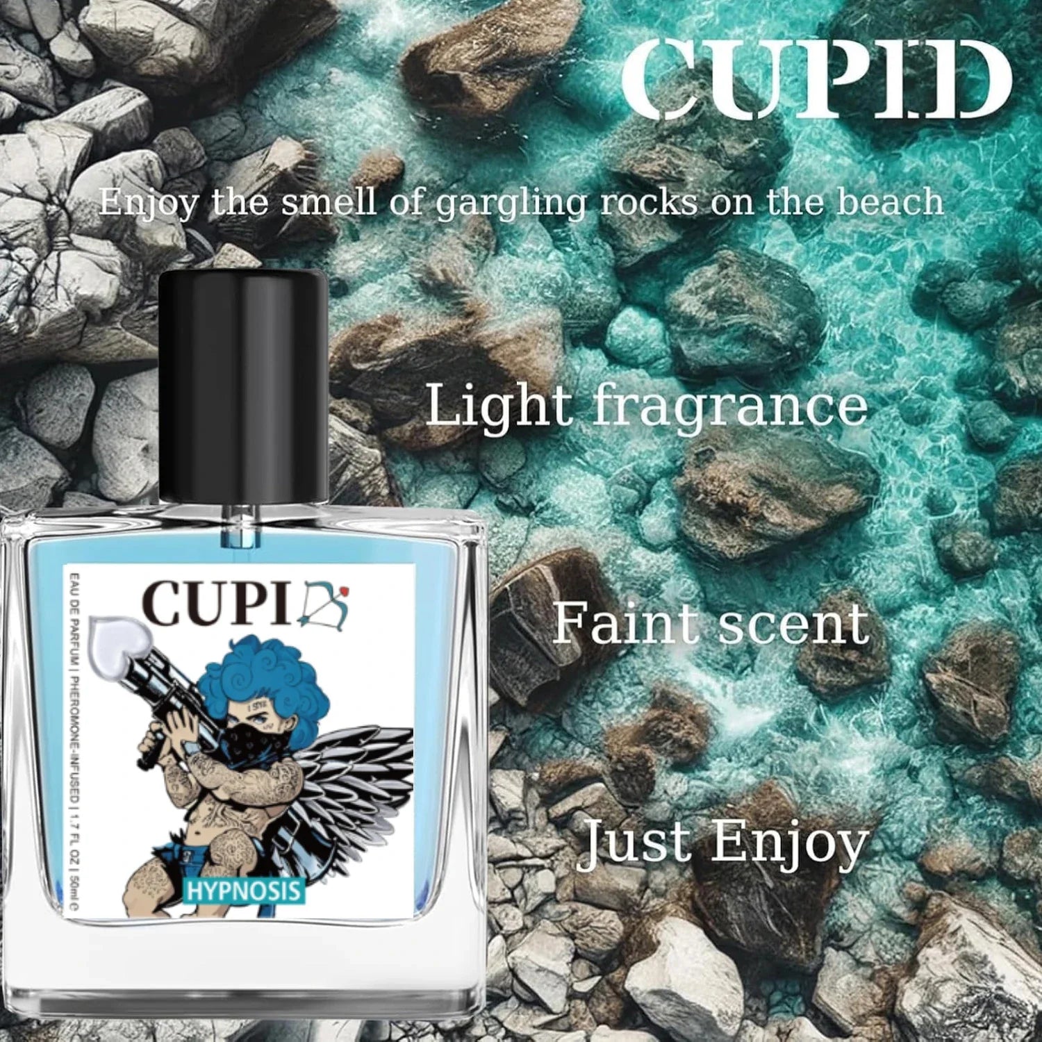 50ML Cupid Hypnosis Pheromone Perfume Long Lasting Enhances Intimacy High Quality Hombre Perfume Perfect Date Attract Women