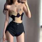 Elasticty Women's Denim Shorts Skinny Booty Tight New In Female Short Jeans Pants for Summer XXL Youthful Korean Style Comfy XL