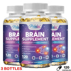 Brain Supplement - Contains B Vitamins To Support Brain Health, Improve Cognitive Function, and Enhance Memory and Concentration
