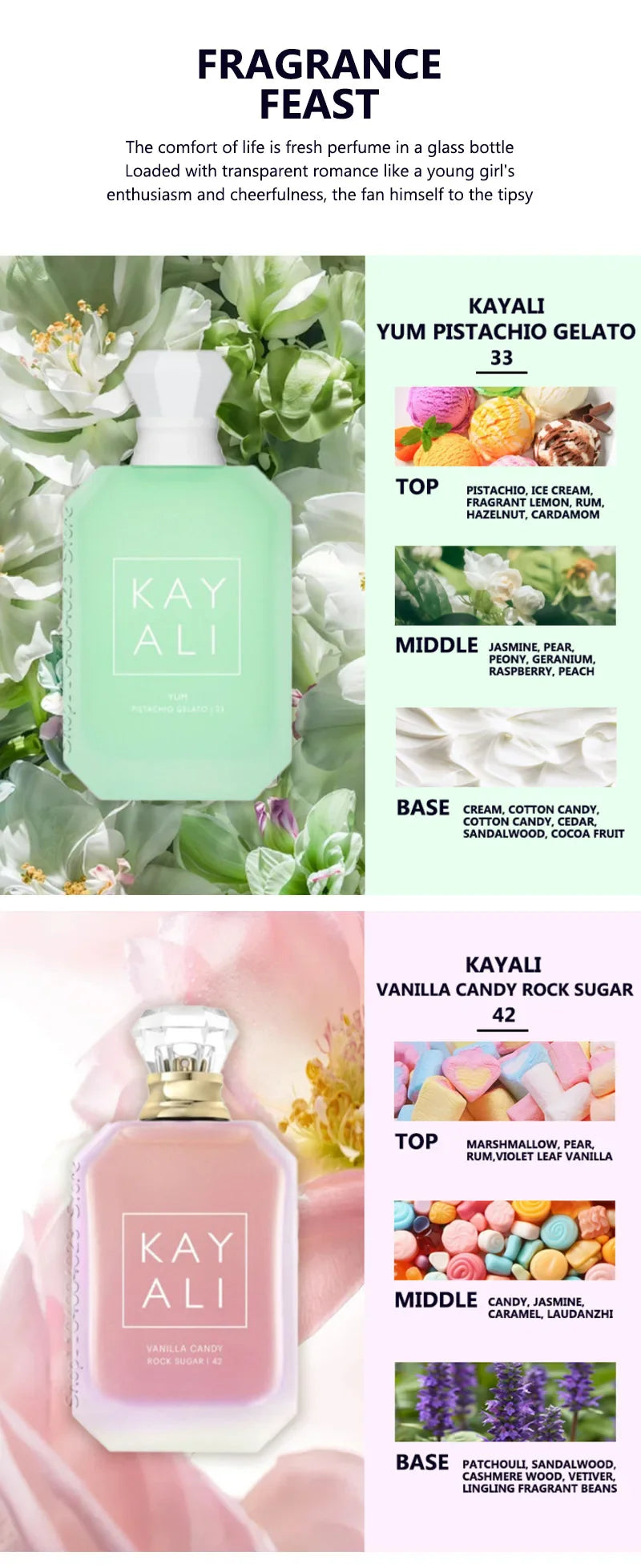 100ML KAYALI EDP Intense Spray Irresistible Scents With Sweet Fruity Floral Warm Woody Fragrance Brand Perfume For Unisex