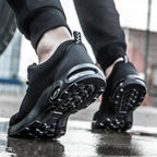 Air Cushion Work Safety Shoes For Men Breathable Work Sneakers Steel Toe Shoes Women & Man Anti-puncture Safety Protective Shoes