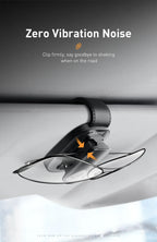 Baseus Car Eyeglass Storage Clip Sun Visor Sunglasses Holder for Auto Card Ticket Stand Interior Accessories Car Eyeglass Holder
