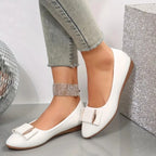 2024 Women Trend Flat New Casual Lightweight Office Dress Shoes Women Baotou Slip on Comfortable Elegant Loafers Shoes for Women