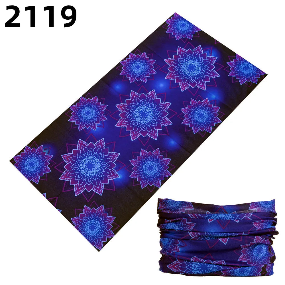 2101Unisex Climbing Hiking Scarf Sport Headwear Bandanas Motorcycle Turban Hand Band Magic Scarves Outdoor Cycling Headband Mask