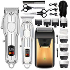 3 in1/1pc Hair Cutting Grooming Kit Professional Hair Clippers and Shaver Set Cordless Beard Trimming for Men