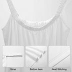 Ethnic Style Women's Slip Dress Bohemain Beach Skirt Summer Woman Casual Clothing Daily Wear Loose Dresses Lady Cool Holiday Top