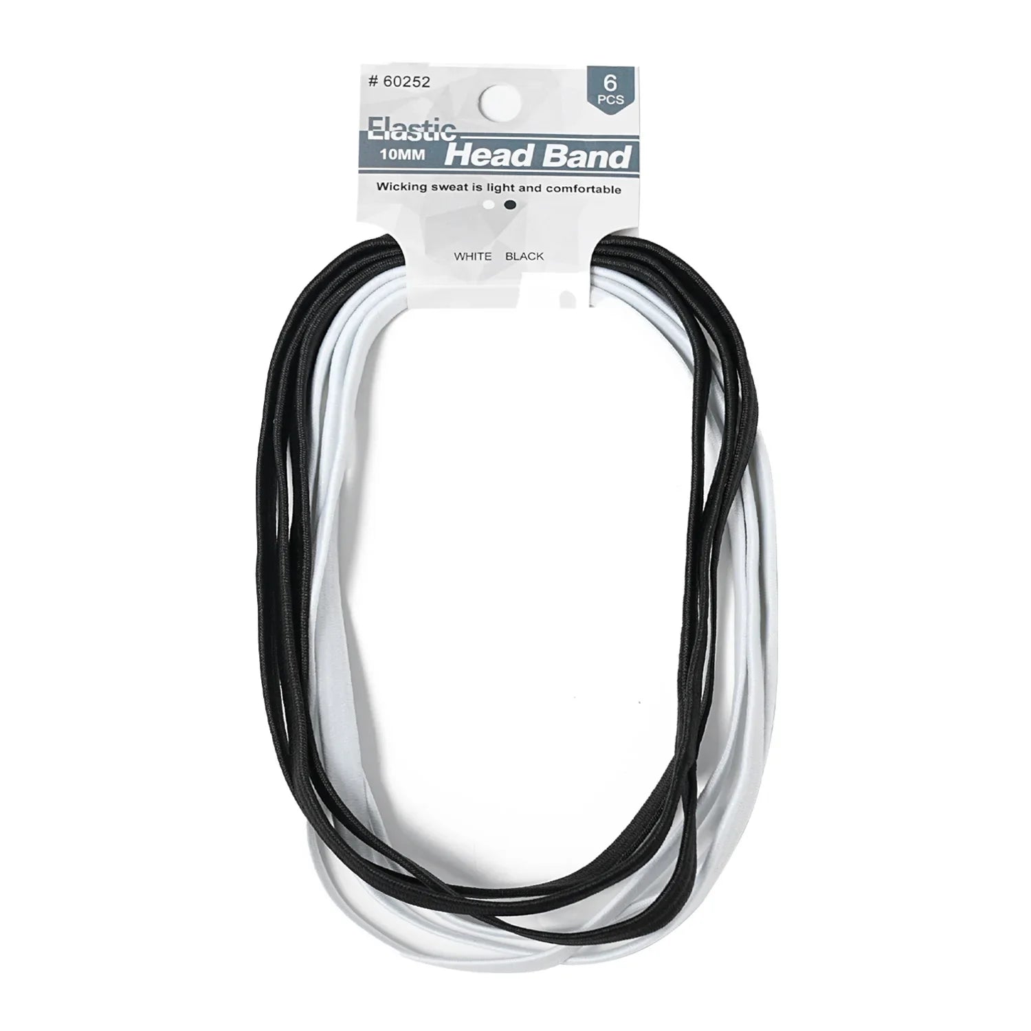 6/8PCS Unisex Sports Elastic Thin Headband Non-Slip Women Men Yoga Hair Bands Sweatband Football Running Biking Sports Hairband