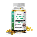 Balincer Lutein Capsules with Zeaxanthin, Vitamin, Dietary Supplement for Eye Health Support, 120/60/30 Easy-to-Swallow Softgels