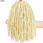 Butterfly Locs Crochet Hair 12 inch Handmade Butterfly Soft Locs Crochet Hair Extensions Synthetic Braiding Hair 12Strands/pack