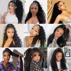 100G Ponytail Human Hair Extensions Straight Wrap Around Horsetail 100% Remy Human Hair 10"-32" Ponytail Extension for Women