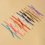 10Pcs Twisted Nylon Cords Bracelet Adjustable Extension Tail Chain Connector For DIY Handmade Jewelry Making Accessories