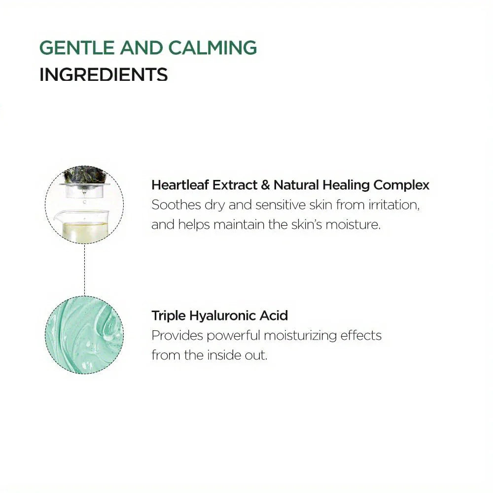 Anua Heartleaf 70 Lotion, Face Moisturizer with Hyaluronic Acid for Sensitive Skin, Lightweight, Korean Skin Care