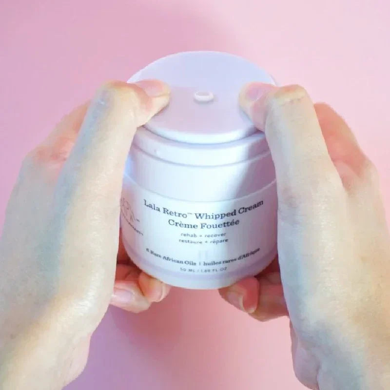 50ml LALA RETRO WHIPPED CREAM FACE SKIN CARE SET PROTINI POLYPEPTIDE CREAM  VIRGIN MARULA OIL SERUM FOR PREGNANT WOMEN