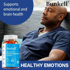 Ashwagandha Gummies - Contains vitamin D3, helps improve sleep, relieve stress and calmness, and boost immunity