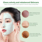 Green Tea Remove Blackhead Solid Mask Dispel Acne Blemish Cleansing Stick Mask Shrink Pores Tighten Whitening Repair Skin Care