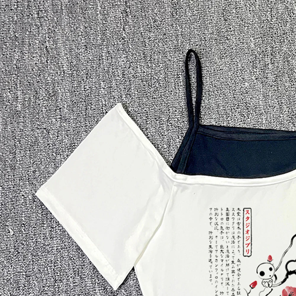 Beautiful Flower pattern Print vest Women Crop top Casual fashion Tops cute Comfortable sexy Female Clothes Sweet Girl Baby Top