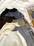 2025 Women Turtleneck Knitted Pullovers Solid Sweater Harajuku Korean Soft Warm Knitwear Autumn Winter Fashion Slim Jumpers Tops