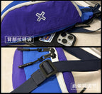 Casual Waterproof Chest Bags Large Capacity Crossbody Bags Korean Fashion Waist Bag Fanny Pack for Women Men's Travel Bag Banana