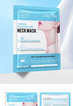 10PCS Collagen Anti Wrinkle Neck Mask Anti Aging Fade Fine Lines Firm Skin Moisturizing Brighten Rejuvenating SkinCare Cosmetics