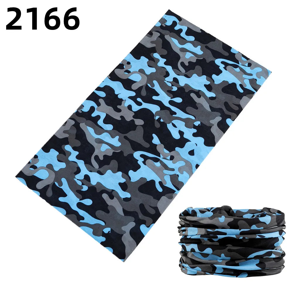 2101Unisex Climbing Hiking Scarf Sport Headwear Bandanas Motorcycle Turban Hand Band Magic Scarves Outdoor Cycling Headband Mask