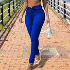 2022 Women Denim Pants Skinny Jeans For Woman 90s High Waist Push Up Women Pants High Street Elastic Pencil Pants Vaqueros Mujer