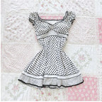 Aesthetic Slim Dress Harajuku Y2K Women Polka dot skirt Chic Maiden Frock Hot Girl Classic Fashion Classic Korean emo Sundress