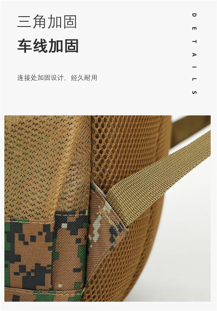 Camouflage Tactical Backpack for Men Large Capacity Outdoor PUBG Style Waterproof Travel School Bag Multifunctional for Daily Us