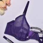 Ellolace Rhinestone Lingerie Onlyfans Kit Sexy Push Up Underwear Without Censorship Matching-Two-Piece Onlyfans Fantasy Clothing