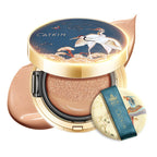 Catkin Phoenix Cushion Foundation Full Coverage, Sheer Satin Finish, Refill Included, Light Beige