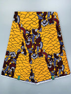 Classical Veritable Wax Guaranteed Real wax print fabric dutch hollandais pagne africa Dress 100% cotton 6yards