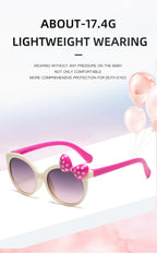 Disney Minnie Mouse Girls Sunglasses Figure Anime Kawaii UV Protection Summer Sunglasses Cute Funny Glasses Toys Birthday Gift