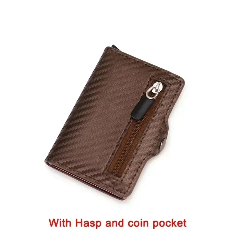 Anti Thief Rfid Credit Card Holder Wallet Men Women Smart Minimalist Wallets Slim Bank Cardholder Case Bag Purse Carteras Choice