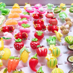 10pcs/lot Children's Cartoon Rings Candy Flower Animal Bow Shape Ring Set Mix Finger Jewellery Rings Kid Girls Toys Anillo