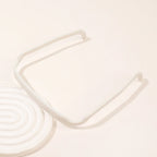 1/3pcs Women Square Glasses Headband Coloful Invisible Fixed Hair Clips Wave Curly Hair Ties Temples Headband Accessories