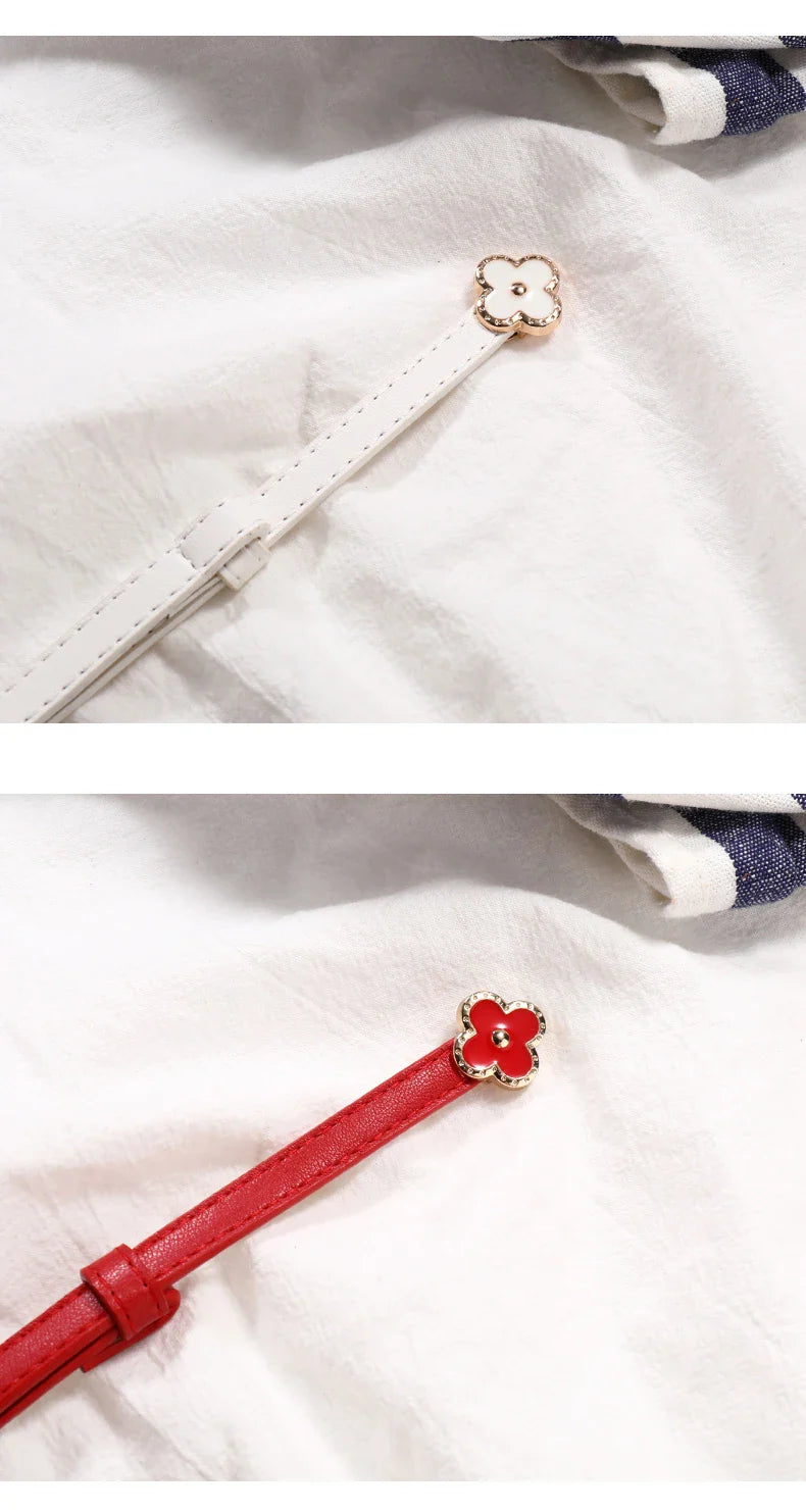 Belt female models super leather hundred with 2023 new belt ladies pin buckle fashion decoration jeans belt cowhide simple