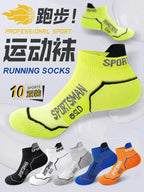 5 Pairs sport Socks High Quality  Men's Summer Man Short Socks Breathable Ankle Socks Cotton Black Thin Cut Run Men Socks