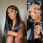 40 Inch Natural wigs 13x4 Straight Human Hair Wigs 220 Density hd lace wig 13x6 wigs human hair For Women