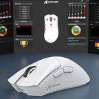 Attack Shark 18000DPI Wireless Mouse, 1000Hz,PAW3311,Bluetooth Tri-mode Connection, R1 Macro Gaming Mouse