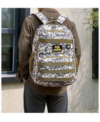 Camouflage Tactical Backpack for Men Large Capacity Outdoor PUBG Style Waterproof Travel School Bag Multifunctional for Daily Us